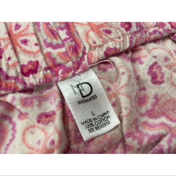 New Directions Pink and Patterned Pajama Set - Picture 11 of 14
